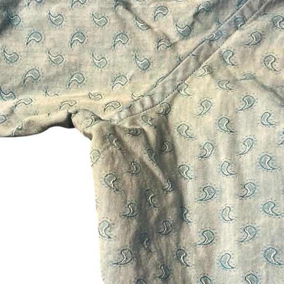 ROBERT GRAHAM Modern Americana Short Sleeve Shirt Mens 2XL Tailored Fit Paisley - Picture 6 of 6